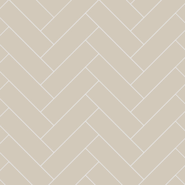 Multipanel Tile Effect Taupe Grey Hydrolock T&G Wall Panel - 2400 x 598 x 11mm
