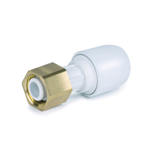 Hep2O HD25B/15W Straight Tap Connector 3/4 x 15mm