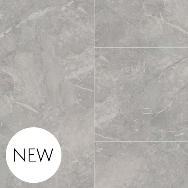 Multipanel Tile Effect Valmasino Marble Hydrolock T&G Wall Panel - 2400 x 598 x 11mm