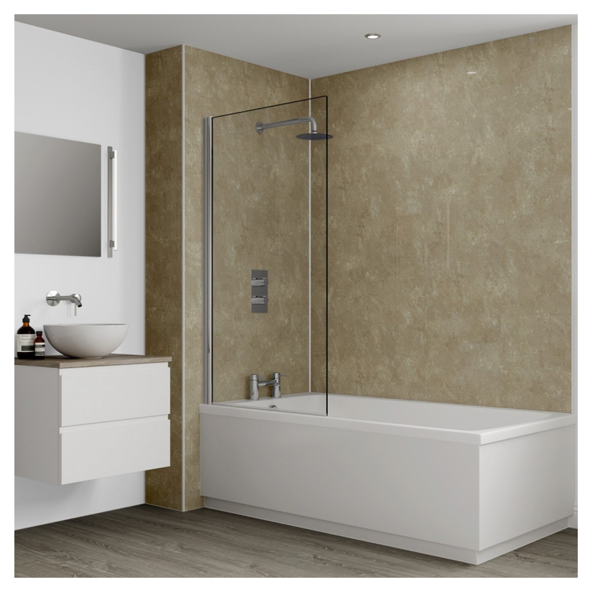 Classic Panel - Travertine (2104) - Unlipped - 2400 x 1200 x 11mm - FSC Mix 70%
