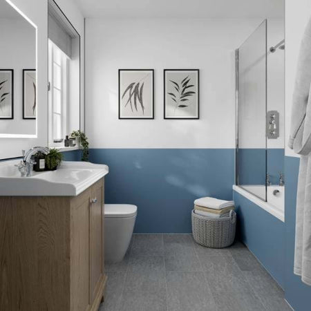 Pure Panel - Misty Blue (0502) - Unlipped - 2400 x 1200 x 11mm - FSC Mix 70%