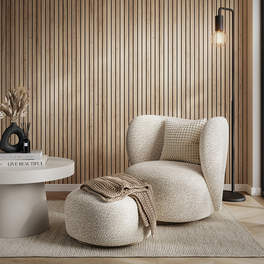 Naturepanel - Bleached Cuneo Oak (3311) - Hydro-Lock T&G - 2400 x 598 x 11mm - FSC Mix 70%