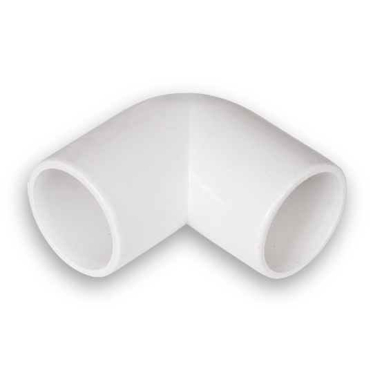 FloPlast OS11 21.5mm White O/f 90° Bend
