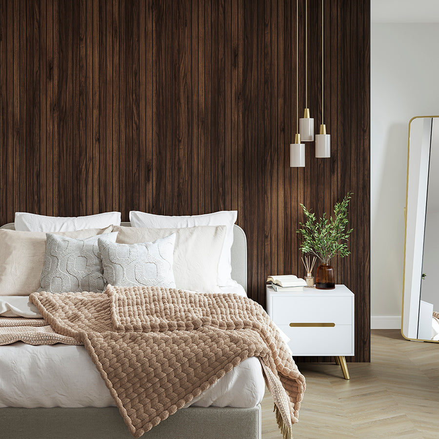 Naturepanel - Brown Warmia Walnut (1307) - Hydro-Lock T&G - 2400 x 598 x 11mm - FSC Mix 70%