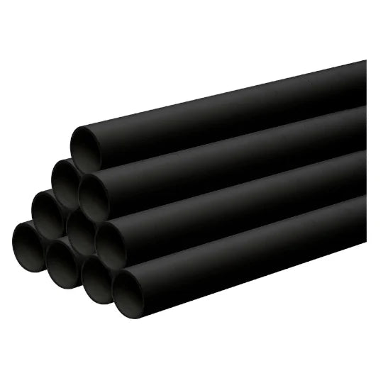 FloPlast WP01 32mm Black Polypropylene Waste Pipe