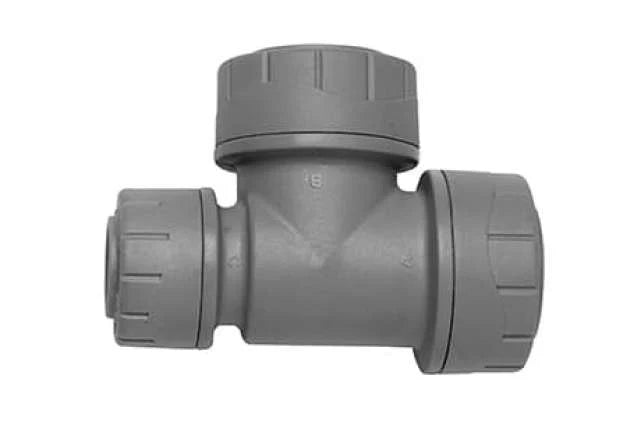 Polyplumb PB1428 Reducing Tee 28mm x 22mm x 28mm