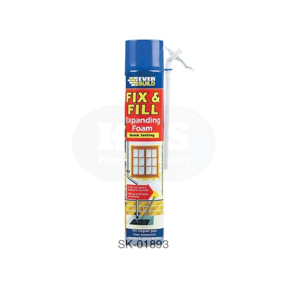 EVBEVFF7 Fix & Fill Expanding Foam Filler 750m Consumables