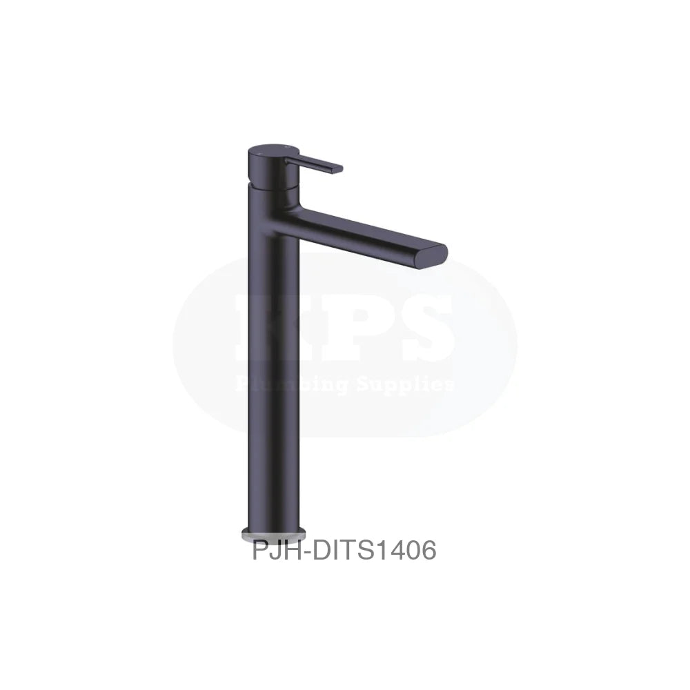 Evola Tall Basin Mono Black Bathroom Brands