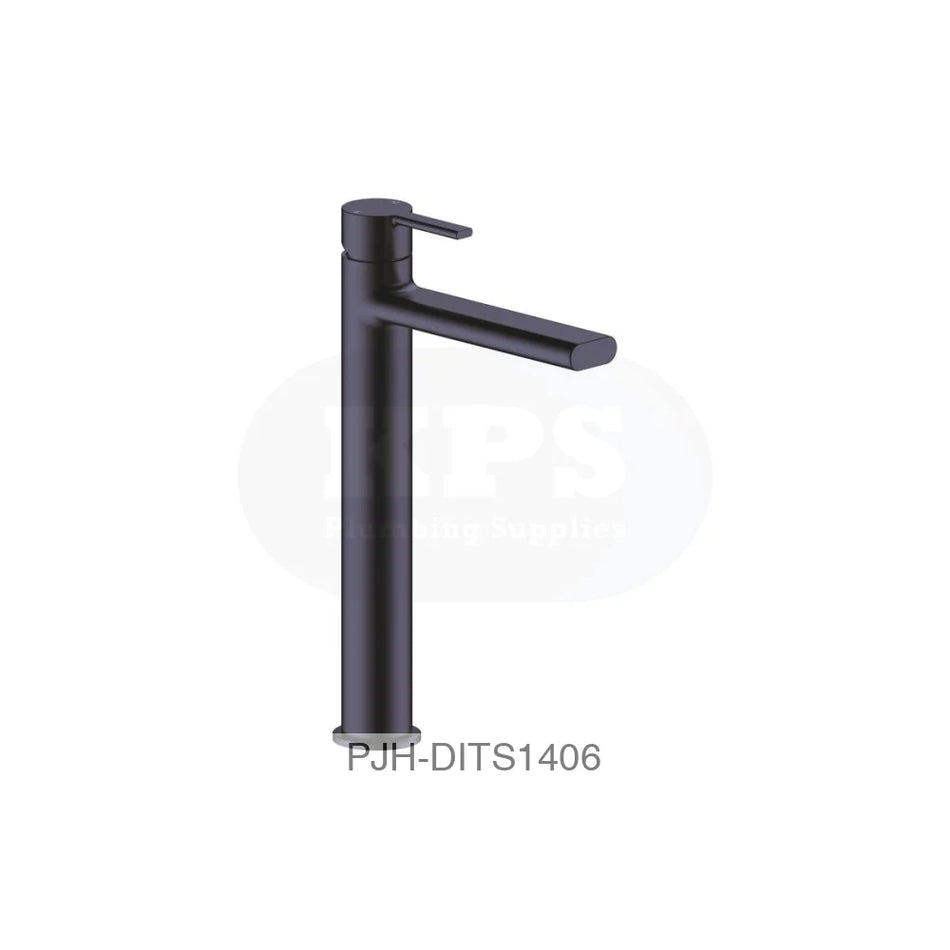 Evola Tall Basin Mono Black Bathroom Brands