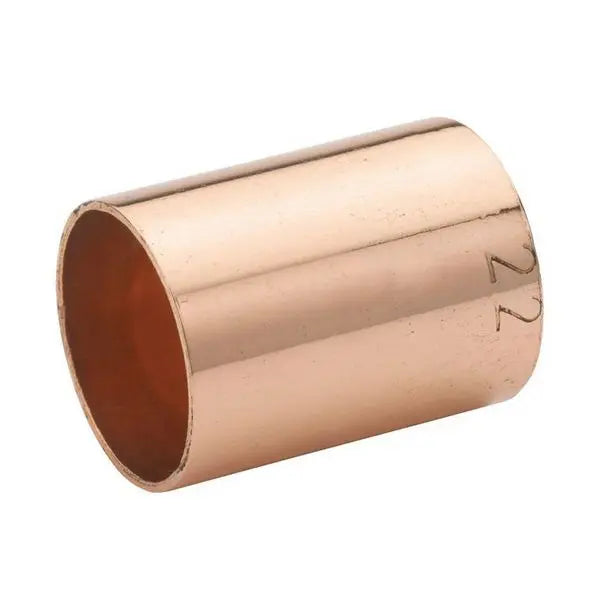 End Feed 22mm Slip Coupler