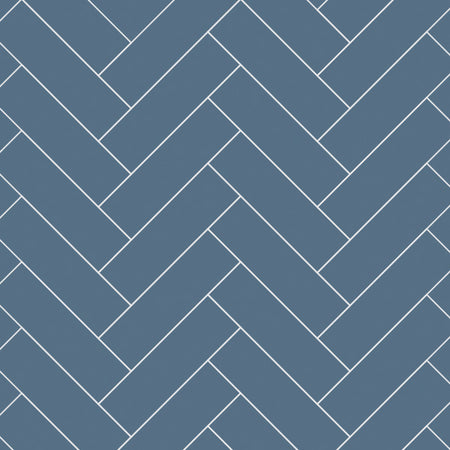 Multipanel Tile Effect Misty Blue Hydrolock T&G Wall Panel - 2400 x 598 x 11mm