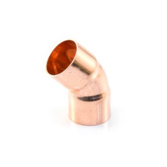 End Feed 28mm 45° Obtuse Elbow
