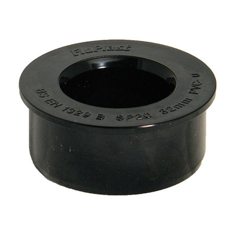 FloPlast SP21/SS21 40mm Black Boss Adaptor