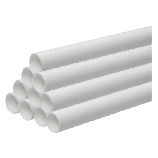 FloPlast WS02 40mm WHITE ABS WASTE PIPE