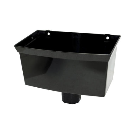 FloPlast RHS1 Black Square/Round Universal Hopper