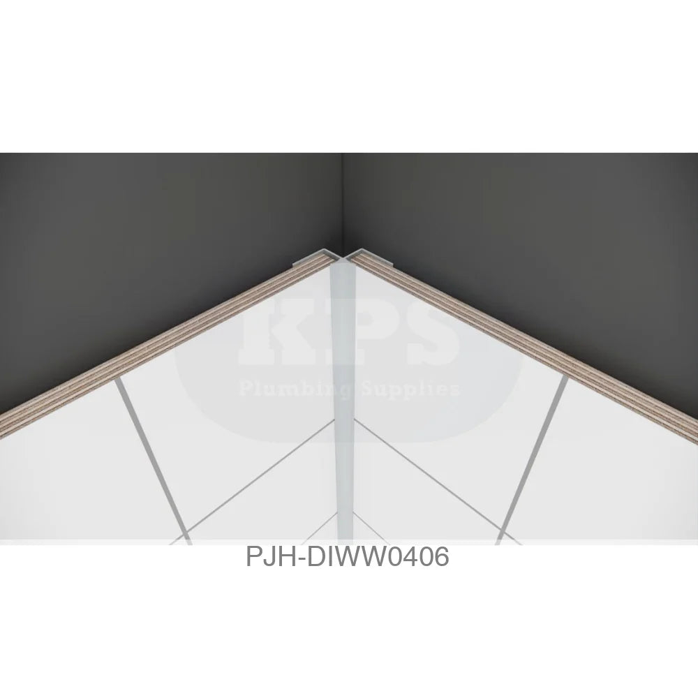 Fibo 135 Deg Int Aluminium Profile 2.4M Bathroom Brands