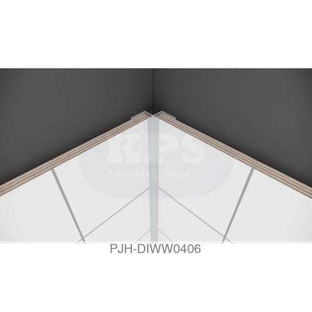 Fibo 135 Deg Int Aluminium Profile 2.4M Bathroom Brands