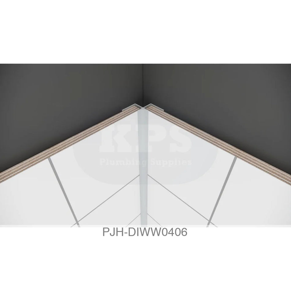 Fibo 135 Deg Int Aluminium Profile 2.4M Bathroom Brands