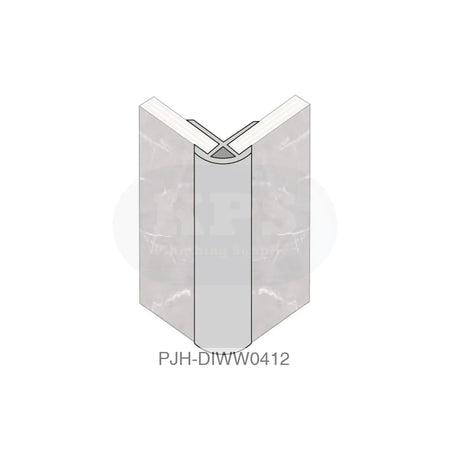 Fibo Aluminium Ext Profile 2.4M Ro Shape Bathroom Brands