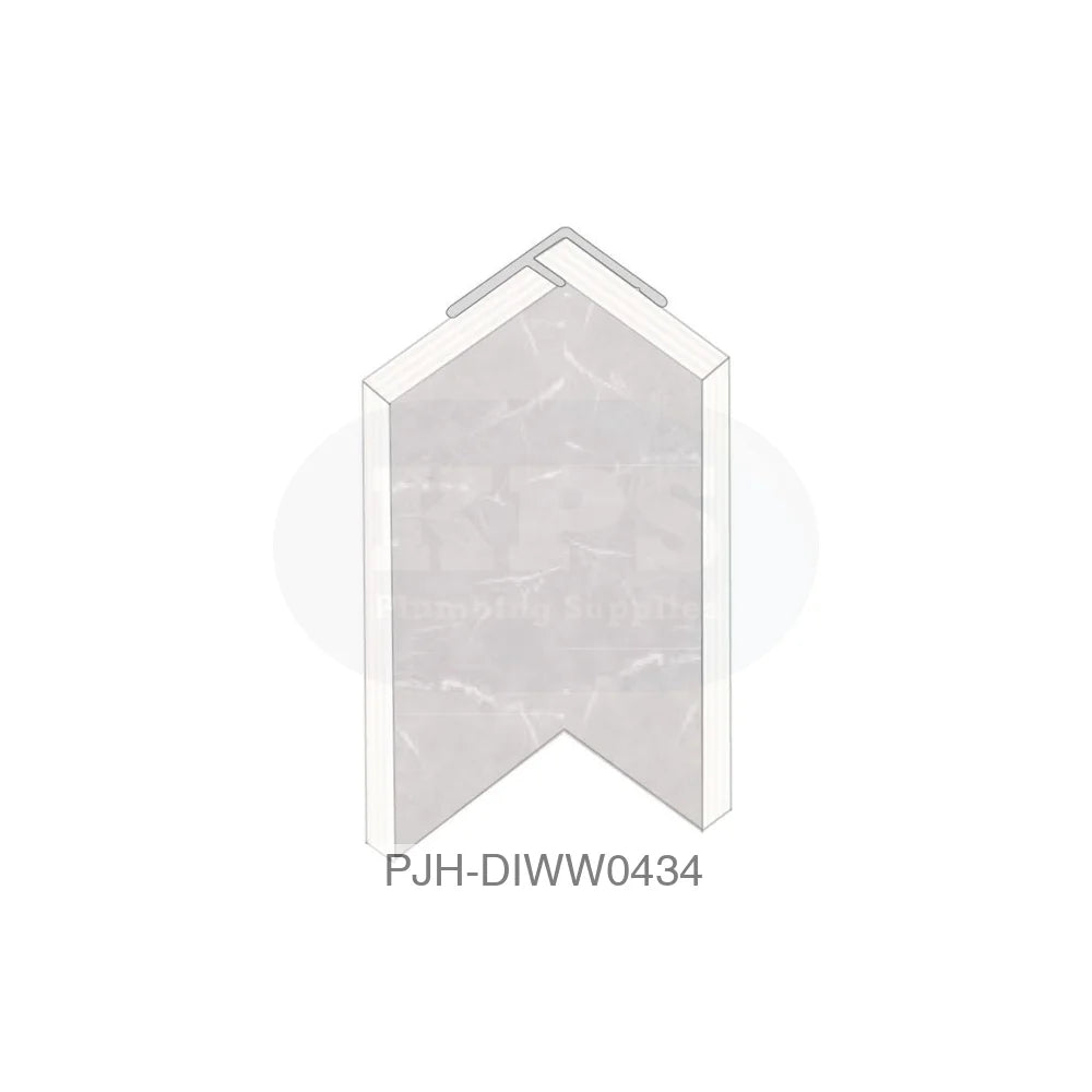 Fibo Aluminium Int Hidden Profile 2360mm Bathroom Brands