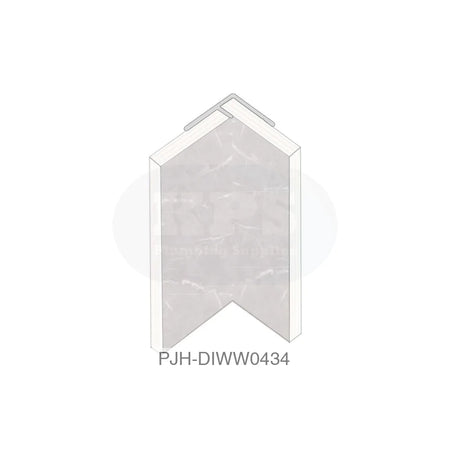 Fibo Aluminium Int Hidden Profile 2360mm Bathroom Brands