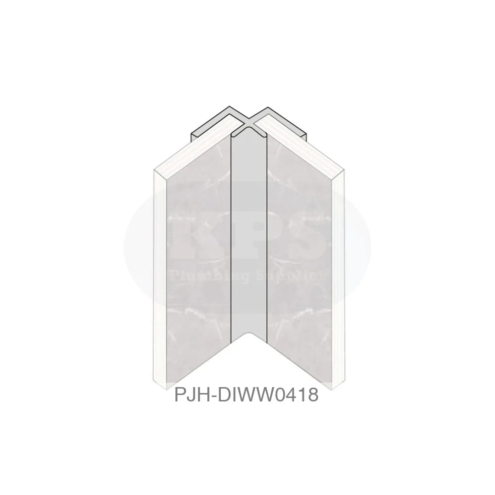 Fibo Aluminium Internal Profile 2.4M Bathroom Brands