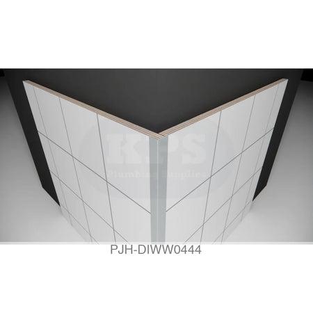 Fibo Aluminium Smal Lshaped Profile 2.4M Bathroom Brands