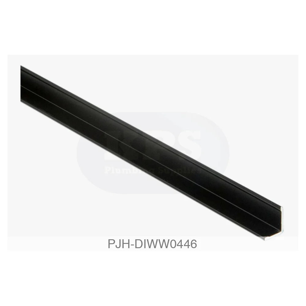 Fibo Black L Profile Small 2400mm Bathroom Brands