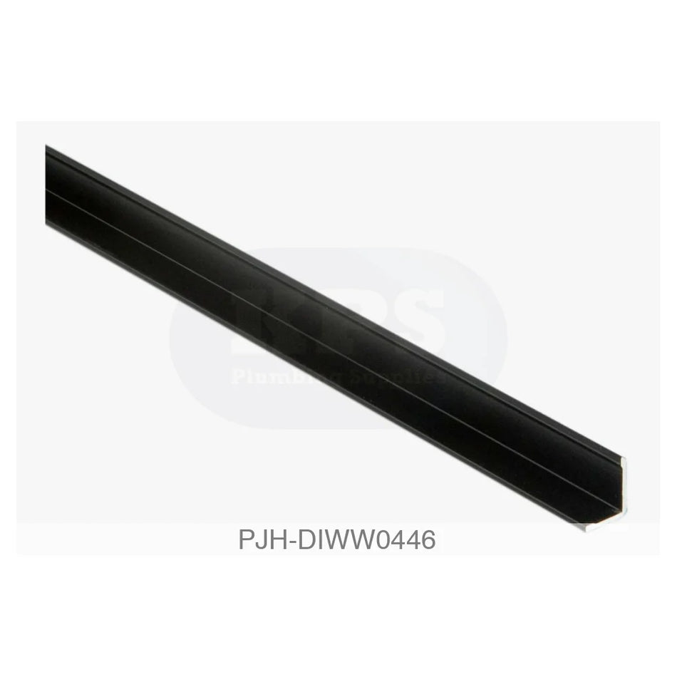 Fibo Black L Profile Small 2400mm Bathroom Brands