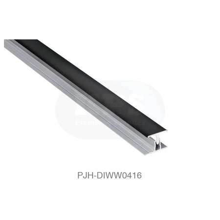 Fibo Black Two Piece Stacking Profile Bathroom Brands