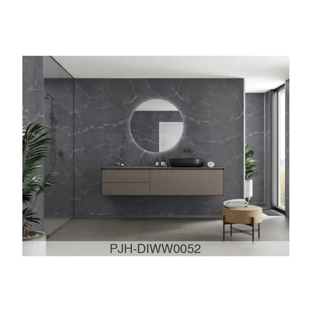 Fibo Marble 60Cm Black Marble S Aq 1Pnl Bathroom Brands