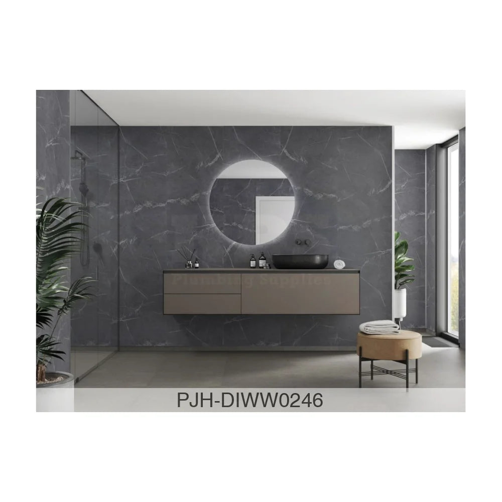 Fibo Marble 60Cm Black Marble S Aq Pack Bathroom Brands