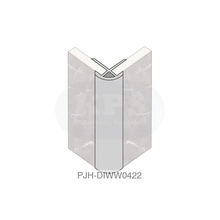 Fibo Polished Chrome External Profile Bathroom Brands