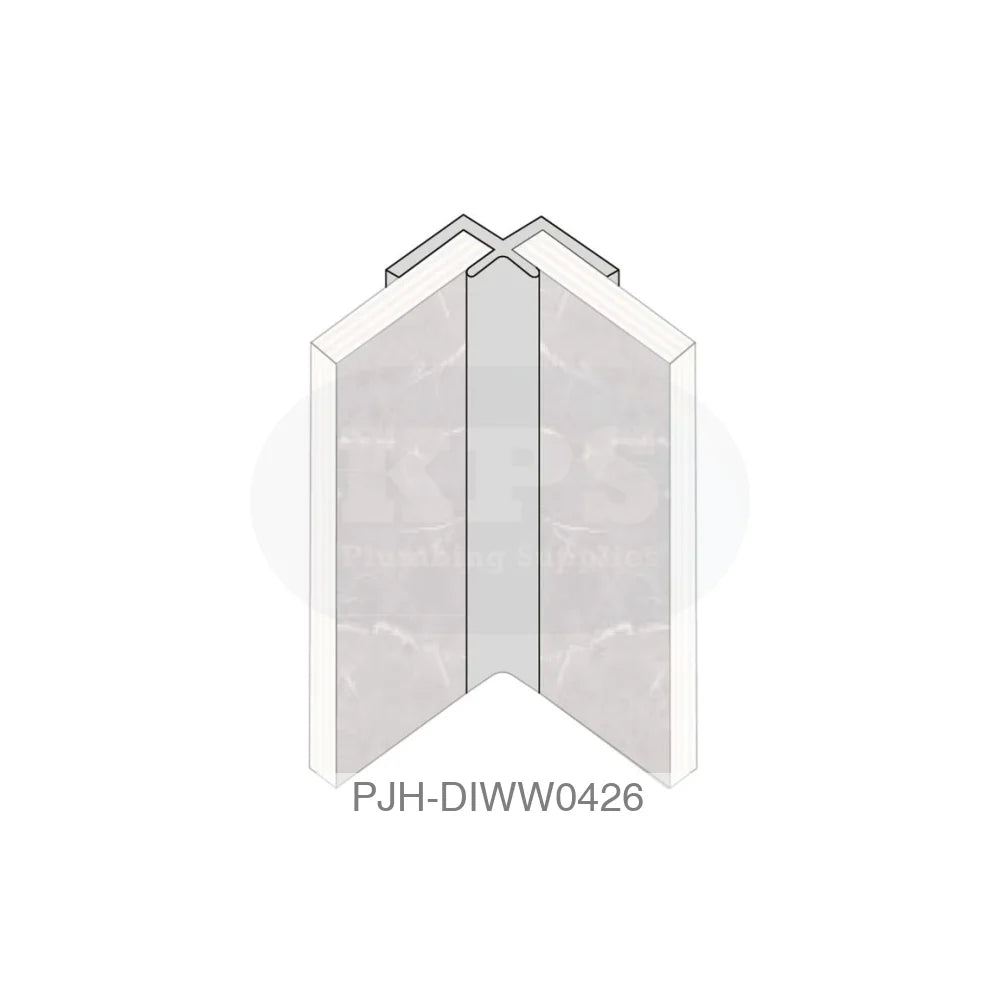 Fibo Polished Chrome Internal Profile Bathroom Brands