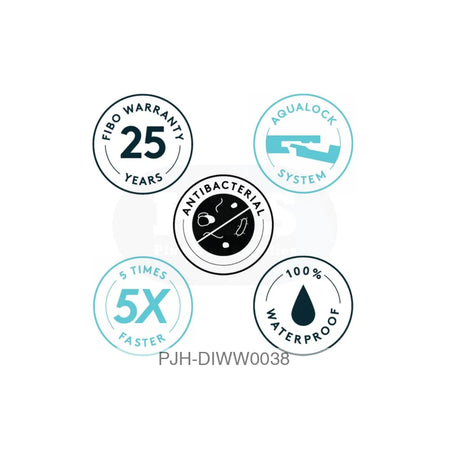 Fibo Signature 60 Light Terazzo Aq 1Pnl Bathroom Brands