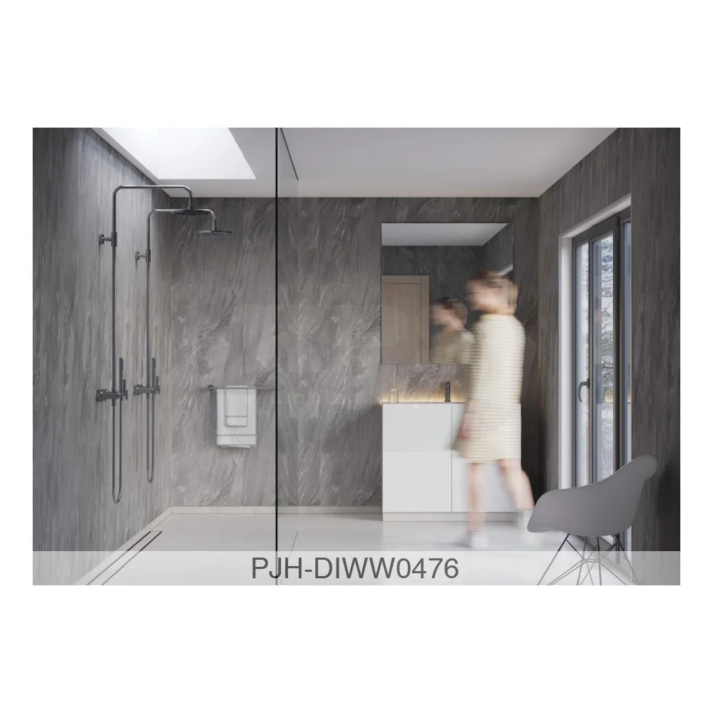 Fibo Signature 60Cm Grey Stone M00 1Pnl Bathroom Brands