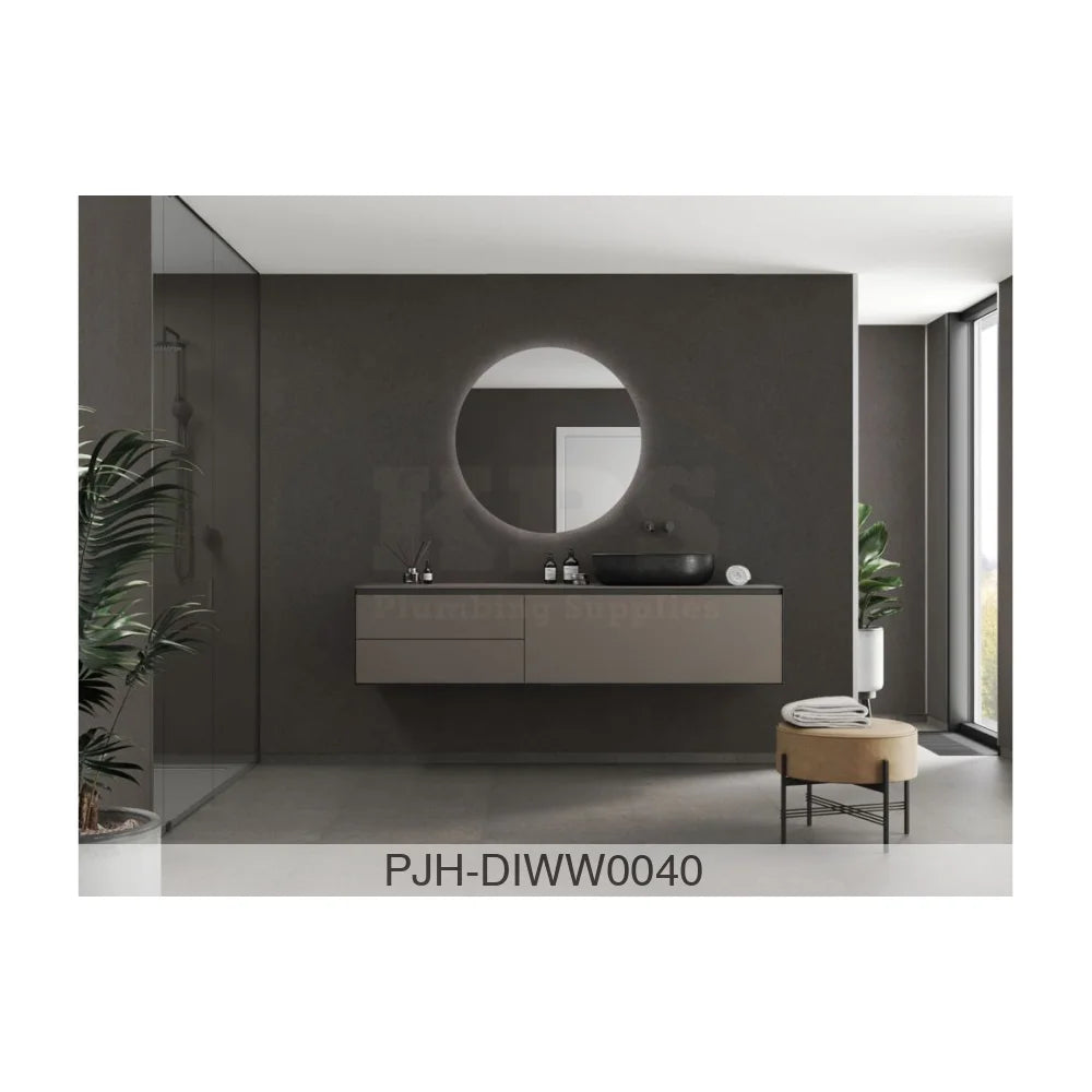 Fibo Signature 60Cm Grey Terazzo Aq 1Pnl Bathroom Brands