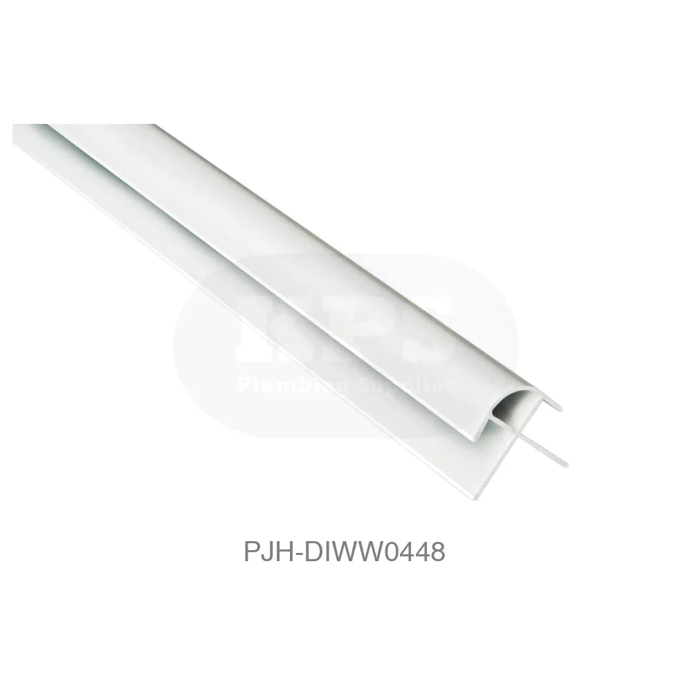 Fibo White PVC External Profile Bathroom Brands