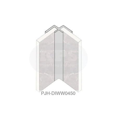 Fibo White PVC Internal Profile Bathroom Brands