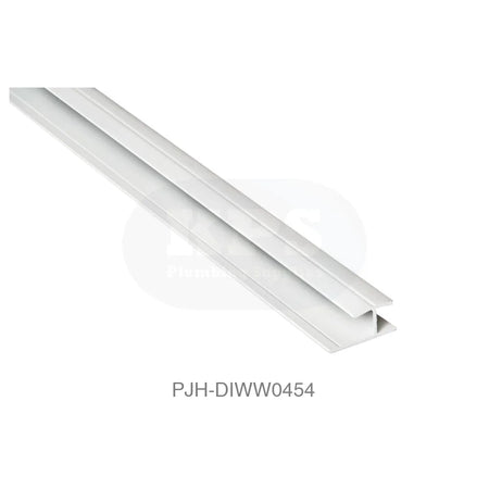 Fibo White PVC Stacking Profile Bathroom Brands