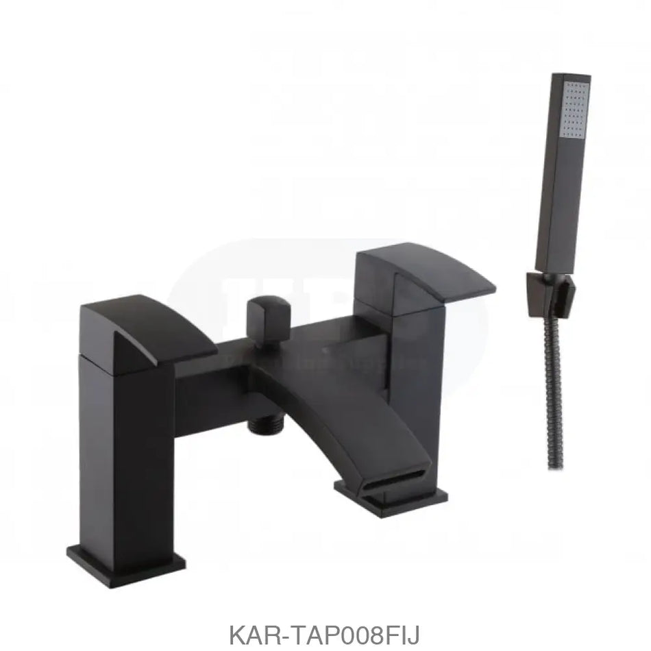 Fiuto Nero Bath Shower Mixer Bathrooms-Taps-Bath Taps