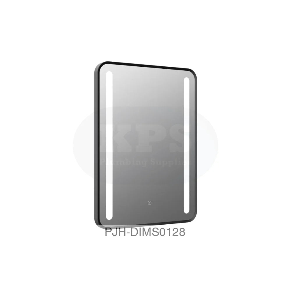 Frontier Mirror 500 Rectangle LED Black Bathroom Brands