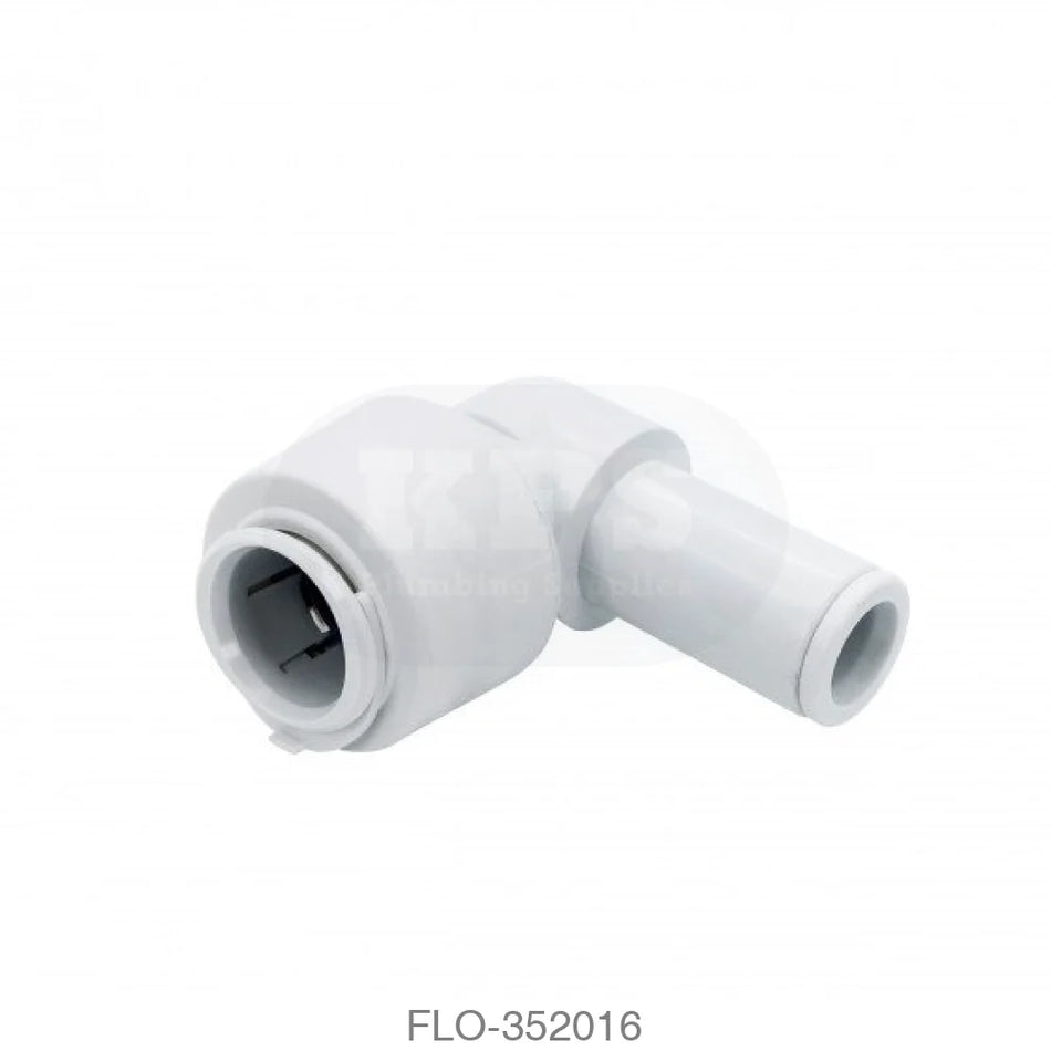 FS15 15mm FloFit Stem Elbow Plastic Pipe & Fittings