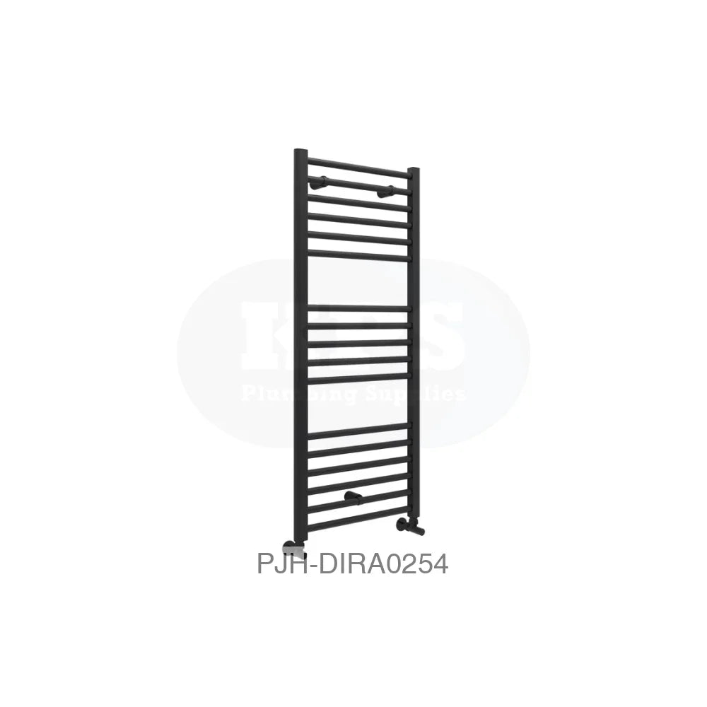 Grada Straight 30 Rad (500 x 1200 x 30)–Blk Bathroom Brands