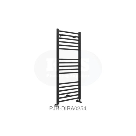 Grada Straight 30 Rad (500 x 1200 x 30)–Blk Bathroom Brands