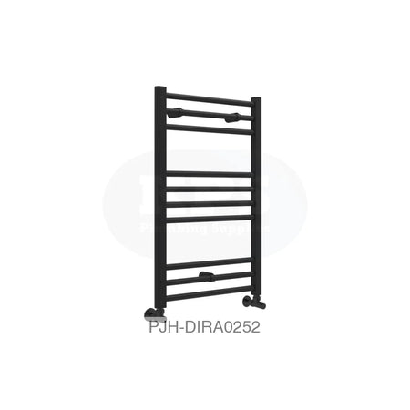 Grada Straight 30 Rad (500 x 800 x 30)–Blk Bathroom Brands