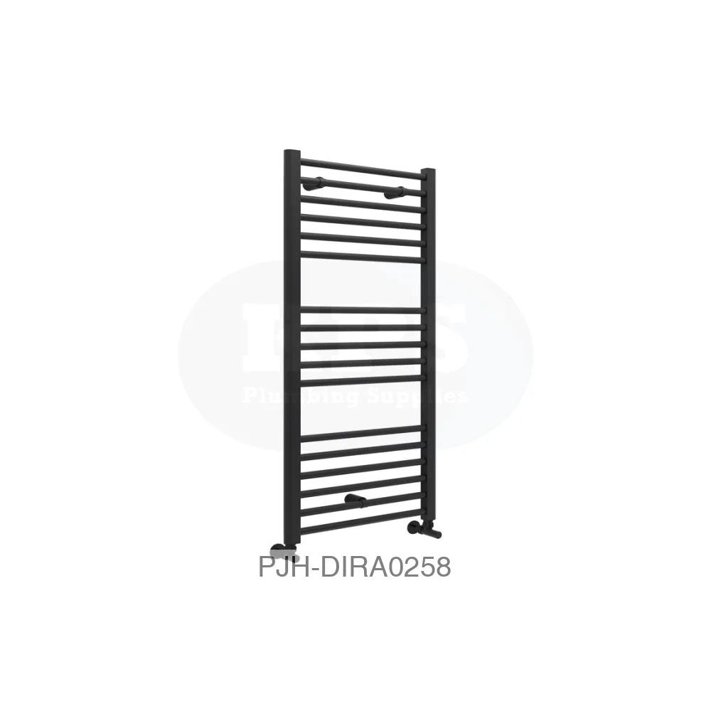 Grada Straight 30 Rad (600 x 1200 x 30)–Blk Bathroom Brands