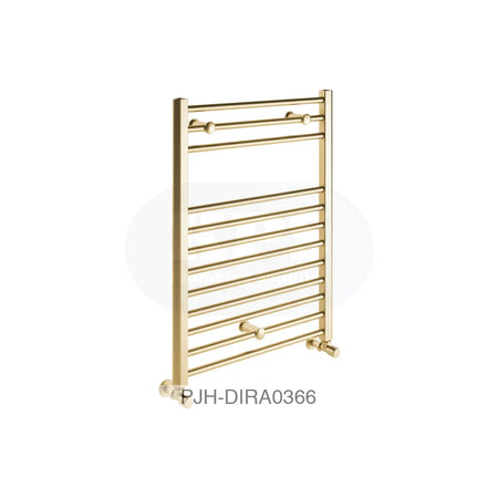 Grada Straight Rad 500 x 800 x 30 Brass V2 Bathroom Brands