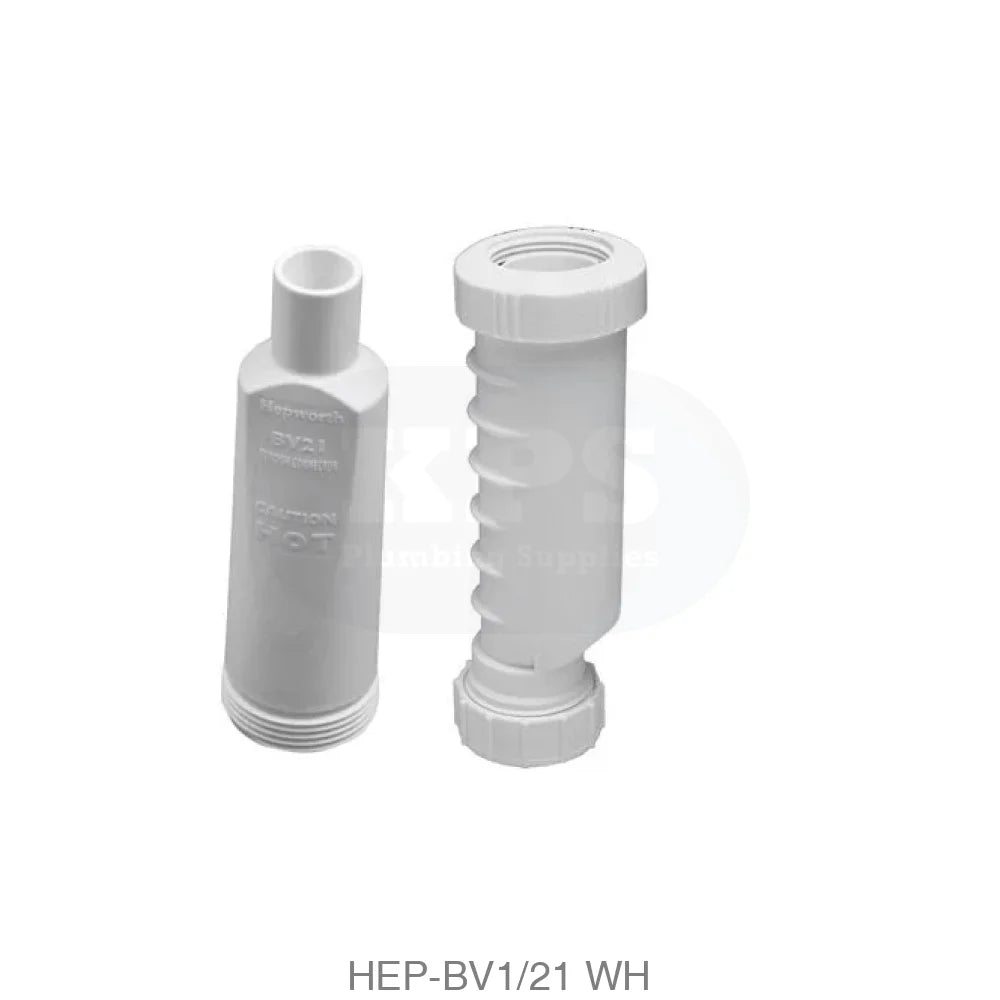 Hep2O BV1/21 WH HepVO Tundish Adaptor Kit White Wastes & Traps