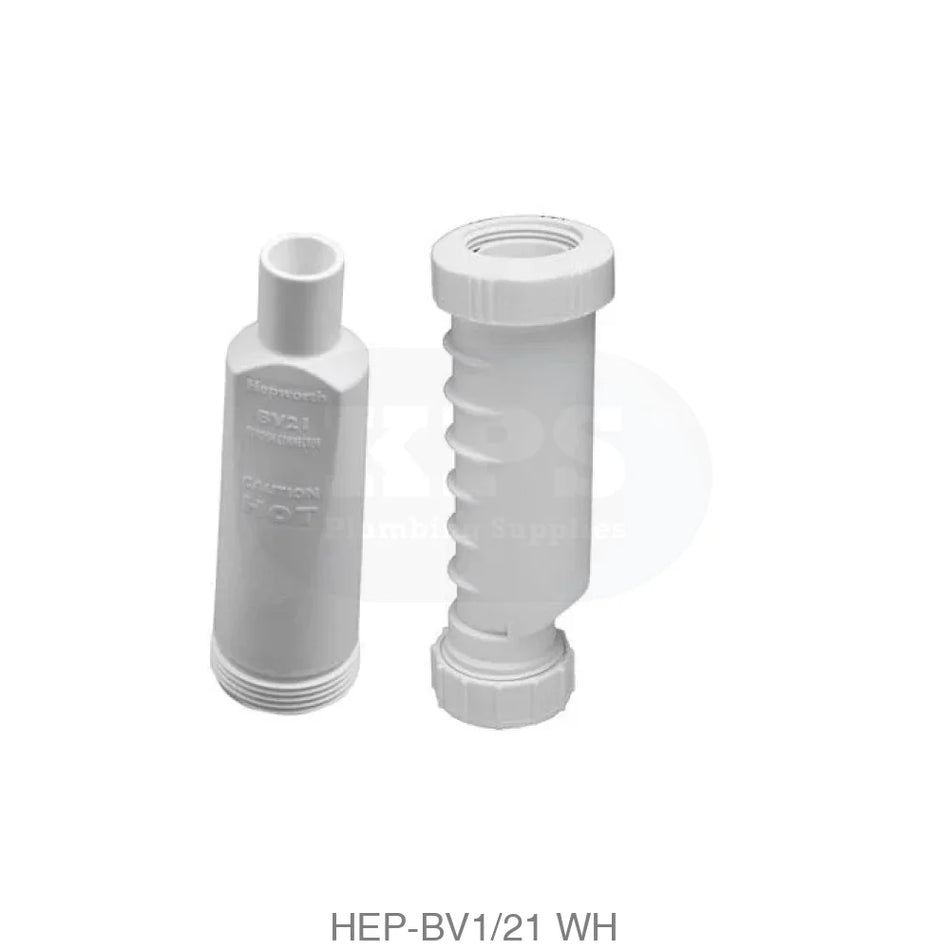 Hep2O BV1/21 WH HepVO Tundish Adaptor Kit White Wastes & Traps